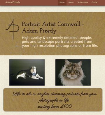 Adam Preedy | Portrait Artist - Cornwall