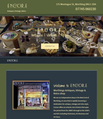 Encore - Worthings Antiques, Vintage & Retro shop