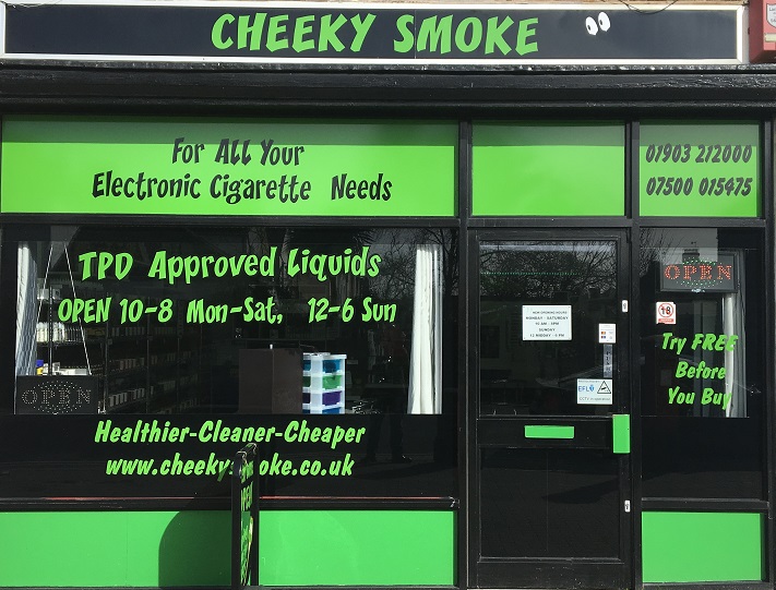 cheeky smoke electronic cigarettes Worthing